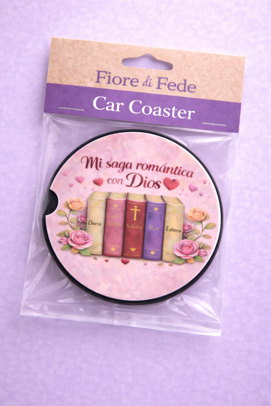 Mi Saga Romantica Con Dios - Car Coaster - 1 unidad