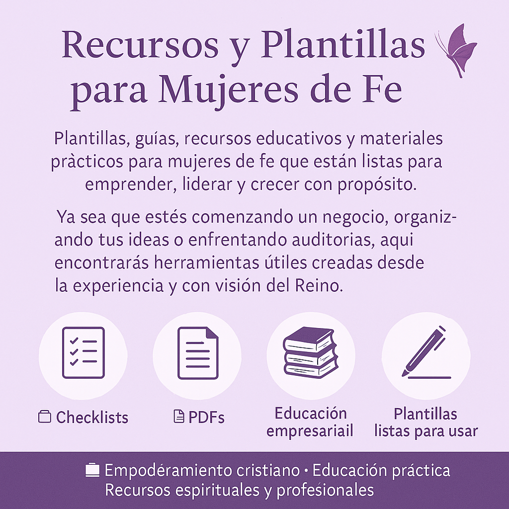 Herramientas para Emprender con Fe