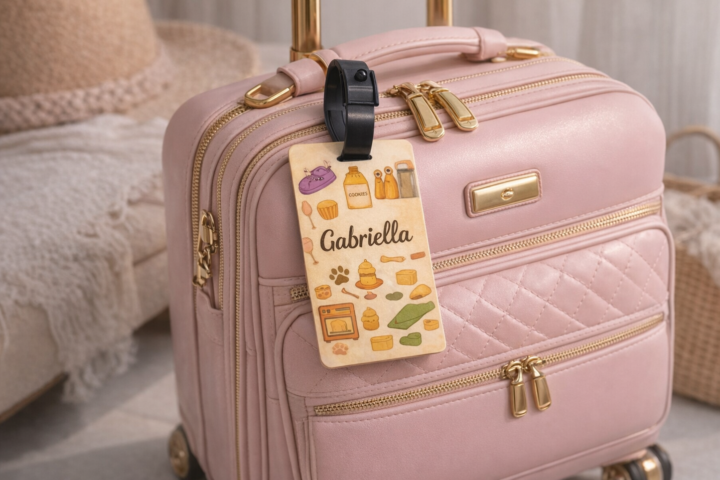 ✈️ Travel Tag Sublimado Personalizado